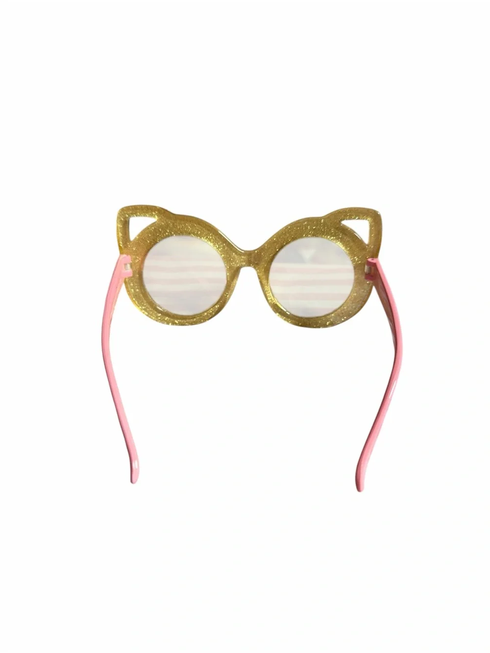 Kids’ Glitter Cat Fashion Eye Glasses CosGlitter